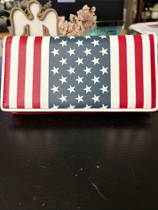 Handbags - Patriotic Stars & Stripes Women’s Wallet - Red, White & Blue